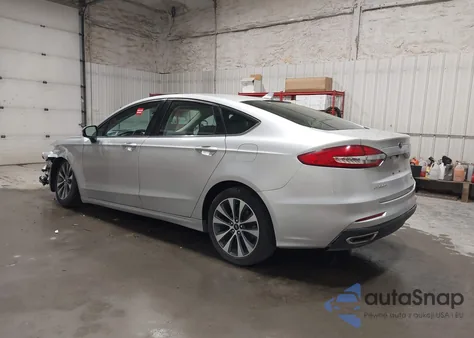 2019 Ford Fusion Se из США, поврежденный, VIN 3FA6P0T92KR261140